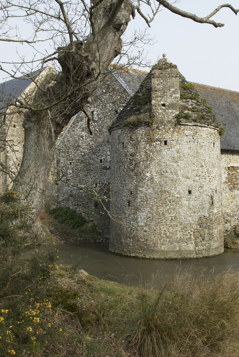 Tour défensive de l'ancienne charetterie, angle sud-est.