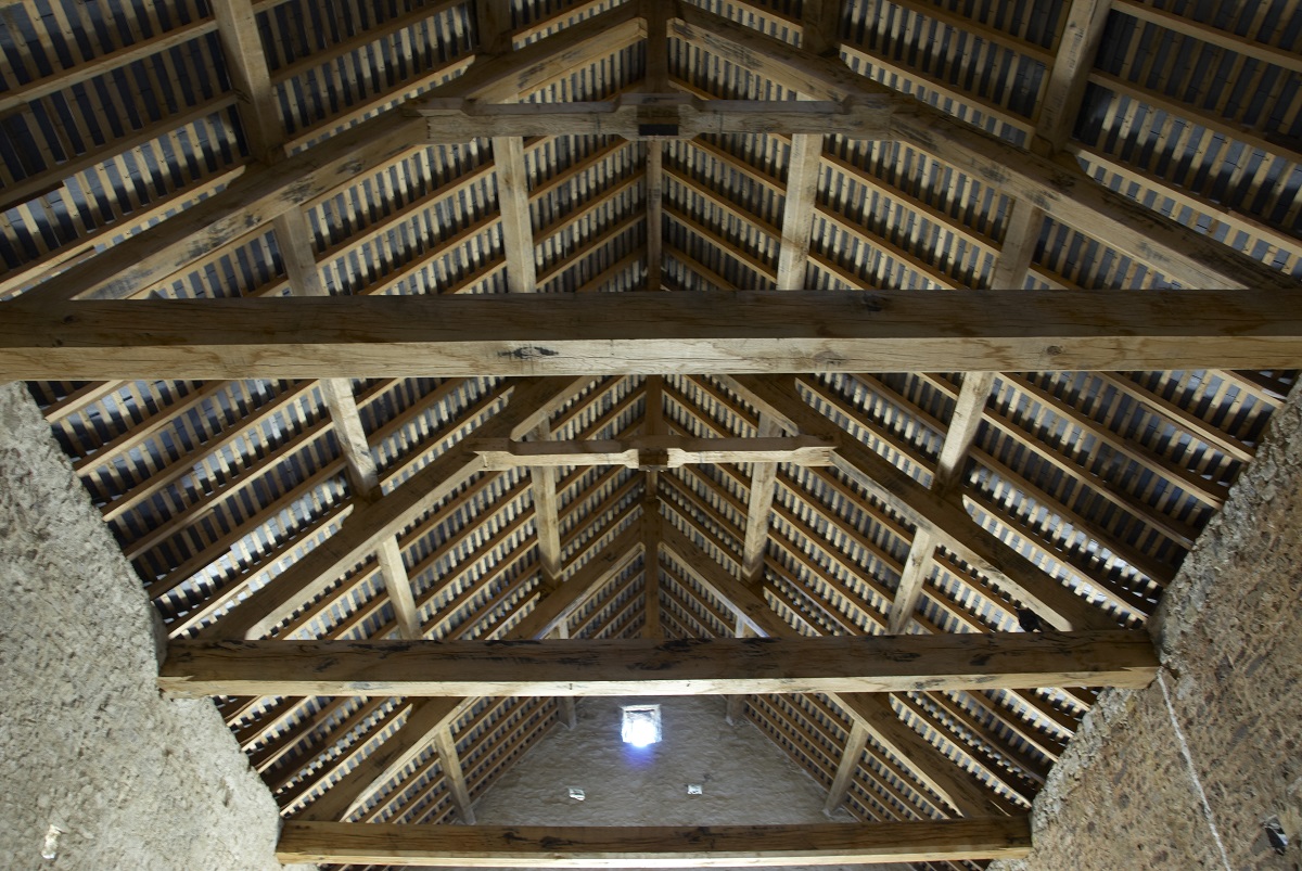 The new roof