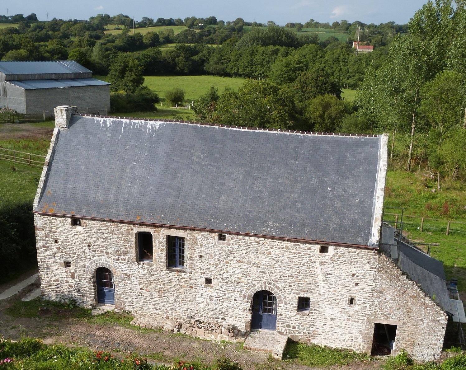 Vue de la tour du Manoir.